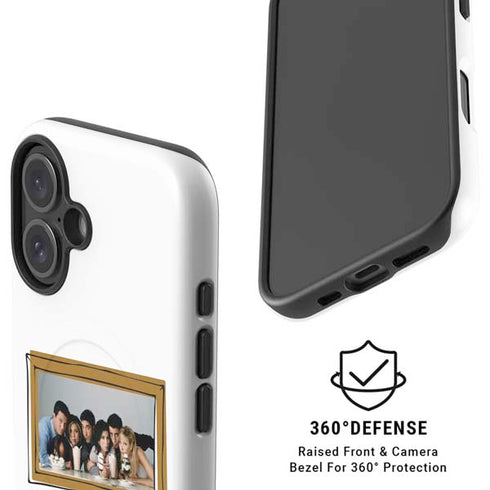 Warner Bros FRIENDS Milkshakes iPhone 16 Plus Magsafe Impact Case